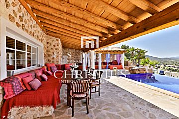 Imagen 1 Alquiler de casa con piscina en Ibiza